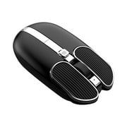 solacol Wireless Gaming Mouse, Rechargeable Computer Mouse Mice,Silent Click, 2.4G USB Receiver, Laptops And Desktops For Computer Gamer