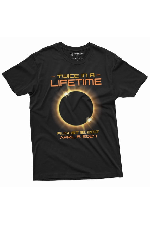 solar eclipse T-shirt Twice in a lifetime total Solar eclipse of April 8, 2024 Tee Shirt
