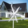 thumbnail image 1 of solautey Wind Turbine Generator Kit 800W 12V with 6 Blade, with Charge Controller, Wind Power Generator for Marine, RV, Home, Windmill Generator Suit for Solar Wind System, 1 of 8