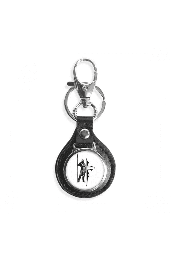 soldier weapons guard shelf key link chain keyholder finder hook metal
