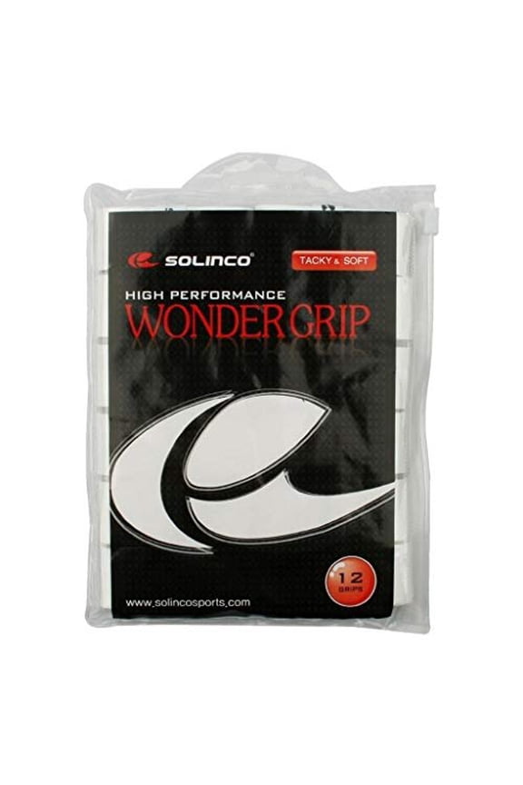 Wonder Grip Tennis Overgrip 12 Pack - Soft and Tacky
