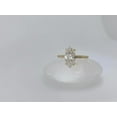 thumbnail image 1 of solitaire jewels 2CT Marquise Moissanite Hidden Halo Engagement Ring For Women, 14K Yellow Gold, 1 of 6