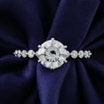 thumbnail image 1 of solitaire jewels 2CT Round Moissanite Hidden Halo Engagement Ring For Women, 10K Rose Gold, 1 of 6