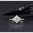 thumbnail image 1 of solitaire jewels Art Deco Marquise Moissanite Engagement Ring For Women, 3CT, 14K Yellow Gold, 1 of 5