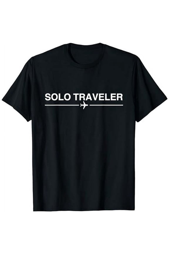 solo Traveler travel the world T shirt for travelers nomads