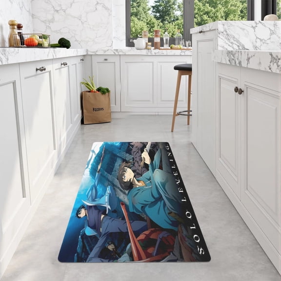 solo leveling Kitchen Mat 48"x17"