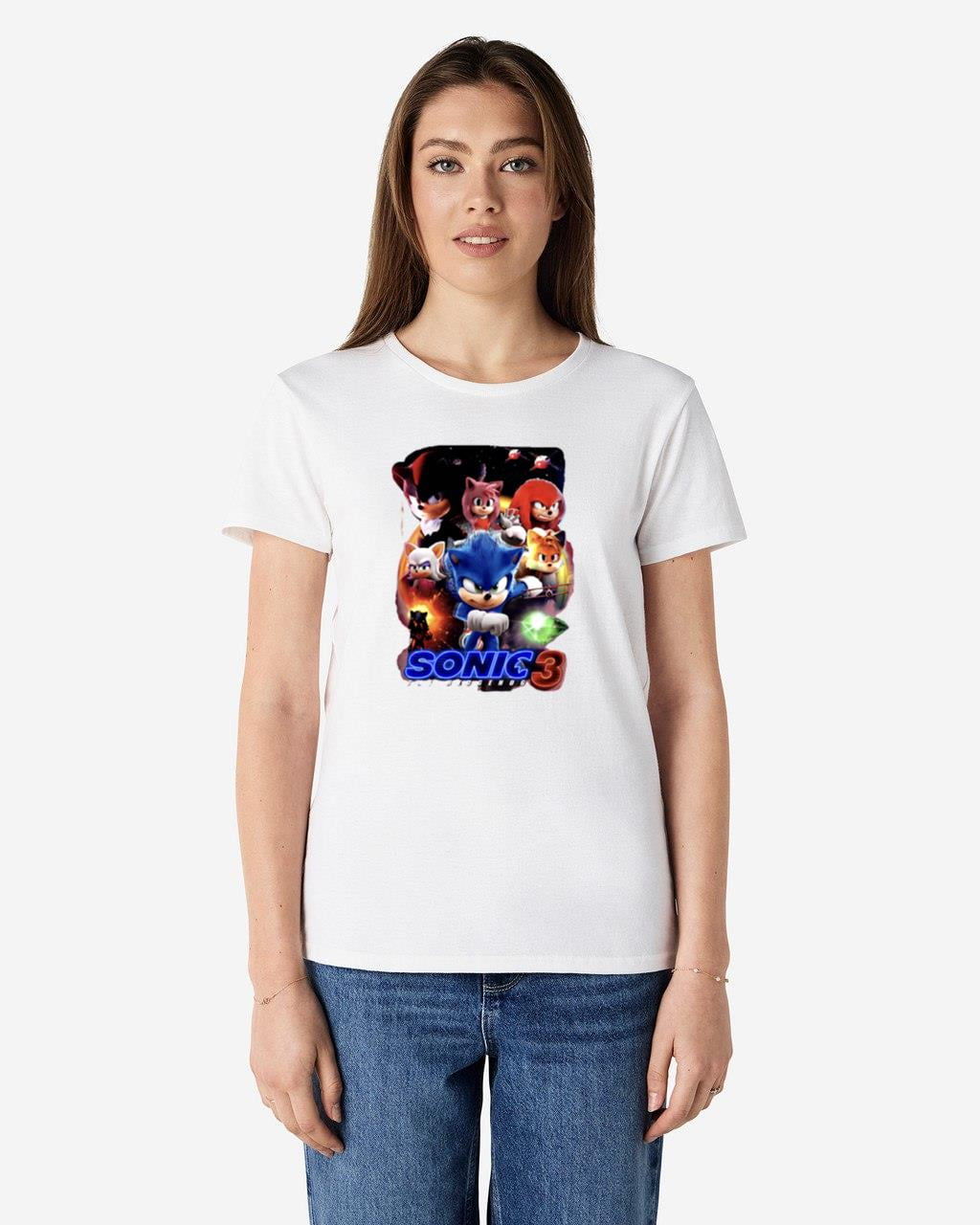 sonic the hedgehog 3 UNISEX T-SHIRT, sonic the hedgehog 3 TEE GIFT FAN ...