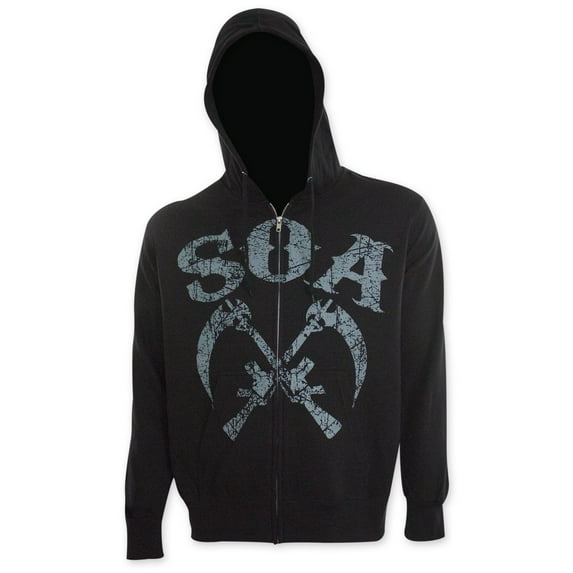sons of anarchy men's sickle hoodie