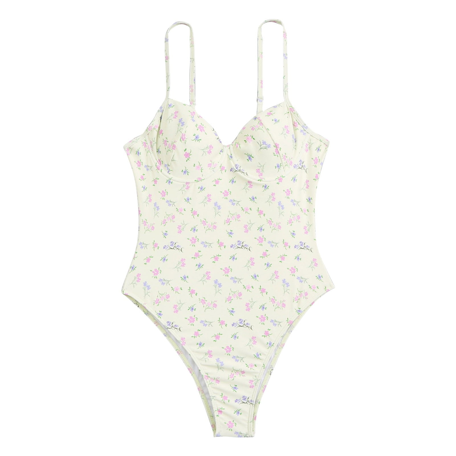 sonwsong Swim Suits,Women's Sexy Deep V Neck Mesh Ethnic Printing ...