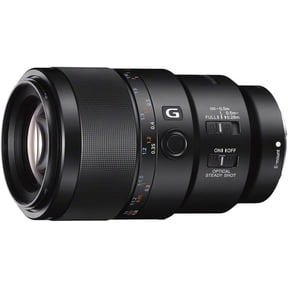 SONY just focus macro lens FE 90 mm F2.8 Macro G OSS E mount full size for SEL90M28G , Black