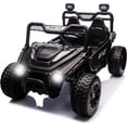 thumbnail image 1 of sopbost 24V Kids Electric Ride-On Toy Car, Ages 3–8, Max Speed 5 MPH, Battery-Powered Premium XXL 2-Seater 24V Ride On UTV with Remote Control, Black, 1 of 6