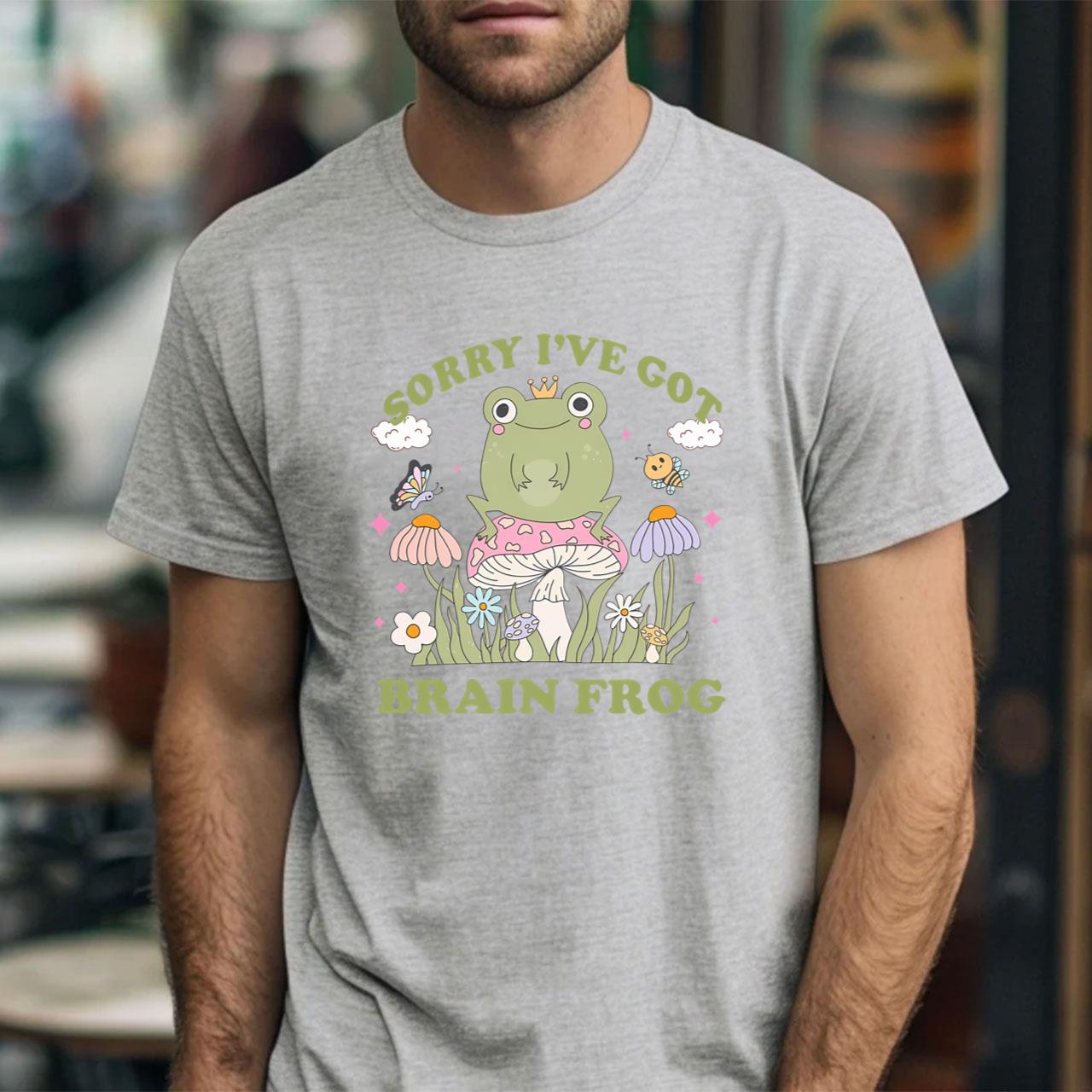 sorry ive got brain frog brain fog fibromyalgia depression awareness