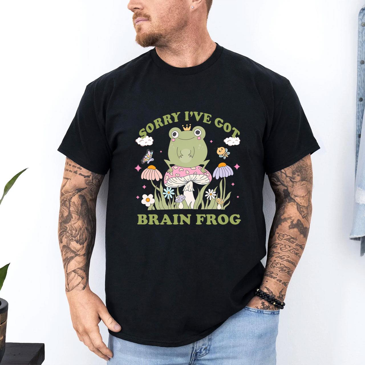 sorry ive got brain frog brain fog fibromyalgia depression awareness