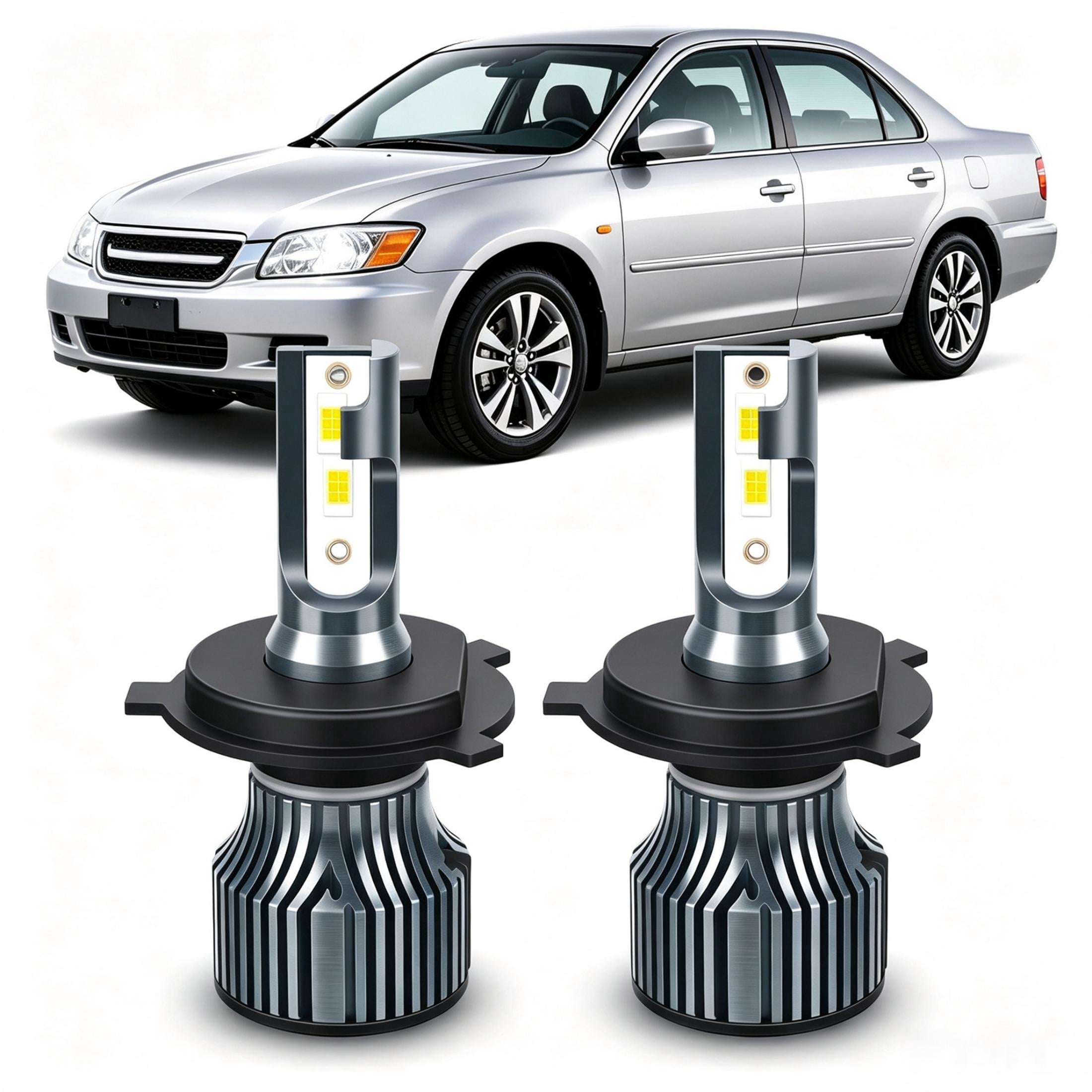 soukeo LED Headlight Bulbs Fit for Honda Civic (DX Sedan) 1999-2003 ...