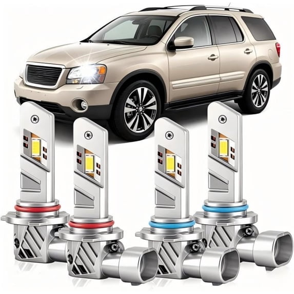 soukeo Super Bright 6500K White Light Bulbs for GMC Envoy 2002 2003 ...