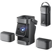 Soundcore Nebula P1 Portable Projector with Detachable Speakers, 650 ANSI Lumens, 1080P, Dolby Audio, Built-In Gimbal, 180" Screen