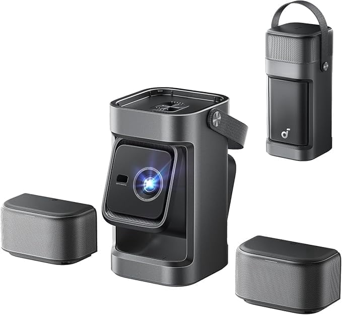 Soundcore Nebula P1 Portable GTV Projector Detachable Speakers 650 ANSI Lumens 1080P 20W Truly 2 0 Surround Sound Dolby Audio Built In Gimbal Auto Ad: An Honest Look