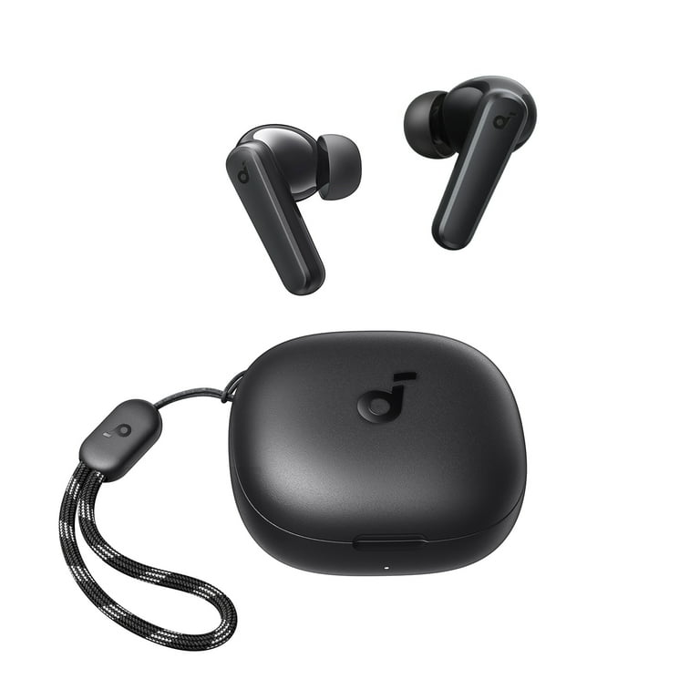 soundcore P25i Bluetooth True Wireless Earbuds Big Bass 30H Playtime IPX5 with Charging Case Black