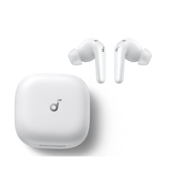 soundcore P31i Wireless Earbuds – Hi-Res Audio, Adaptive Noise Cancelling, 50H Battery Life, Fast Charging, IP55, Ultra-Portable – White