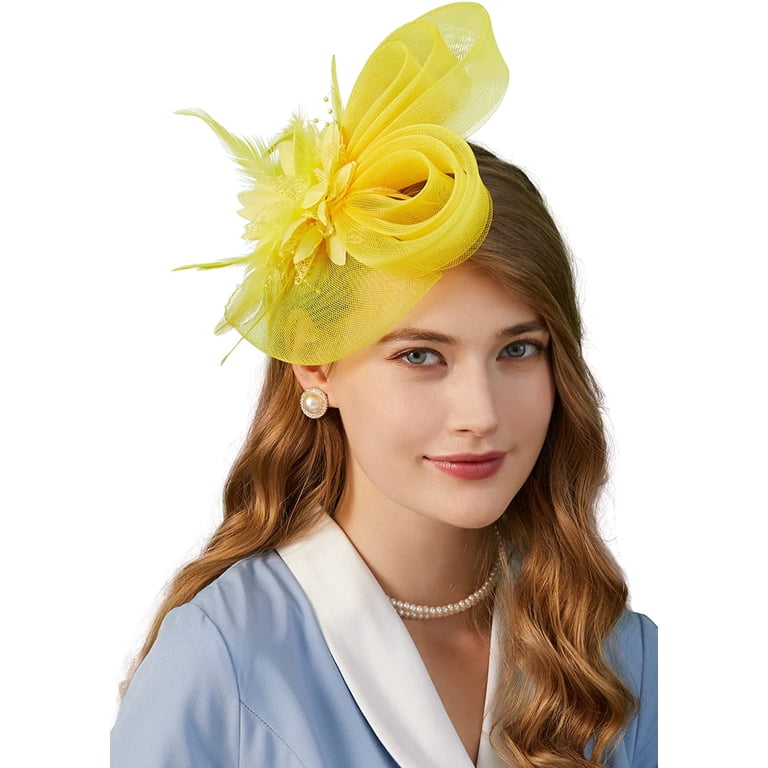 southwit Fascinators Hat for Women Tea Party Headband  display picture 1