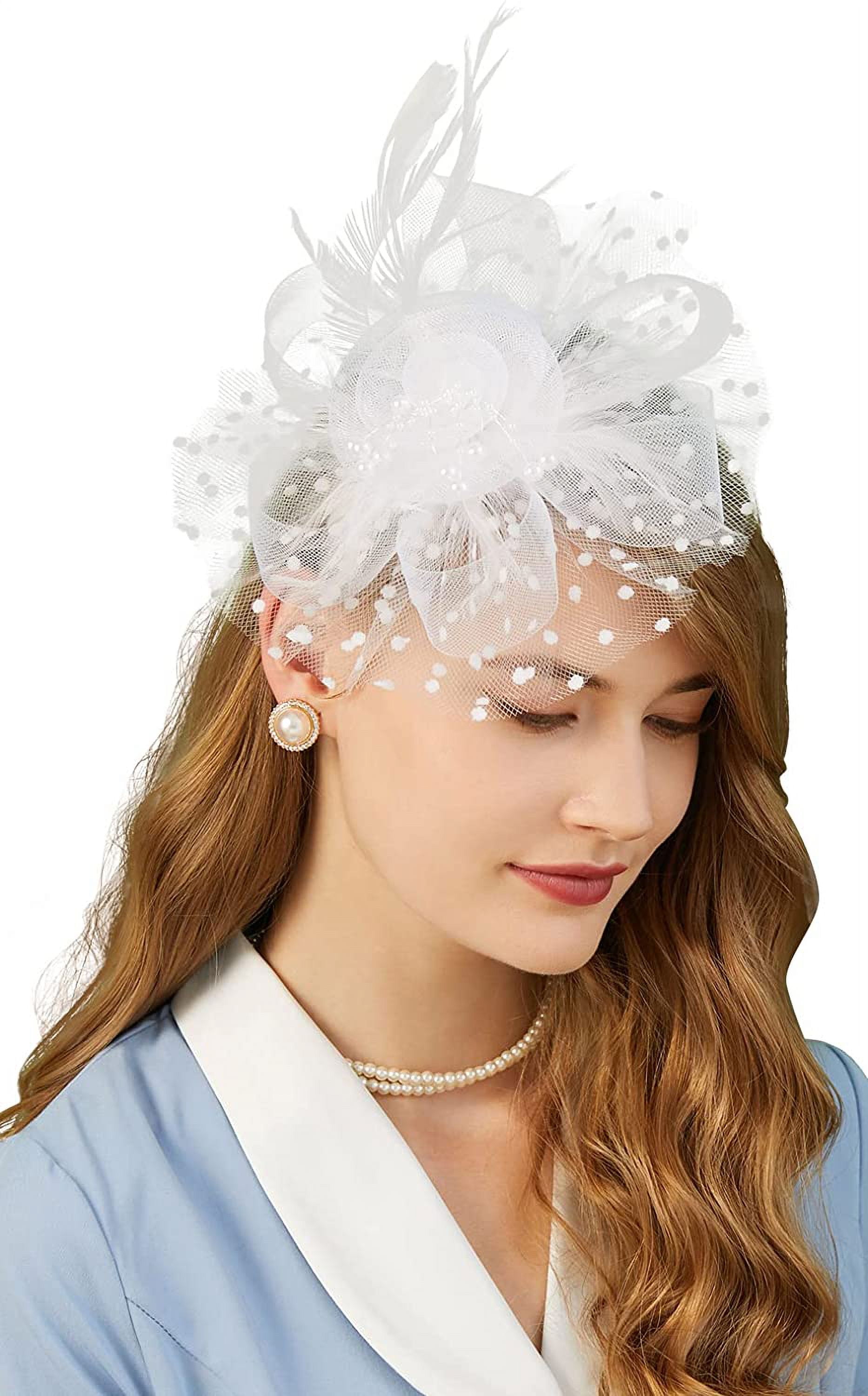 southwit Fascinators Hat for Women Tea Party Headband 