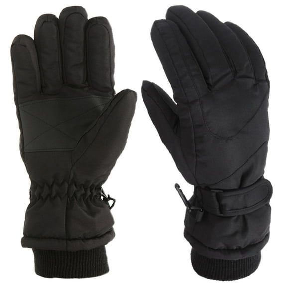 sovlvnd 4-16 Years Toddler Girls Boys Snow Gloves Kids Ski Winter Gloves Windproof Children Warm Gloves on Clearance