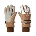 thumbnail image 1 of Kids Ski Gloves for Outdoor Sports4-9 Years Toddler Kids Boys Girls Gloves Winter Outdoor Windproof Warm Lock Temperature Ski Gloves, 1 of 2