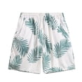 thumbnail image 1 of sovlvnd Cargo Shorts for Men, Mens Casual Printed Beach Shorts With Elastic Waist And Drawstring Pocketless Knee Length XL, Green, 1 of 5