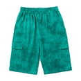 thumbnail image 1 of Child's Summer Solid Boys And Girls Toddler Botton Short Pants Denim Cute Shorts Overalls, 1 of 5