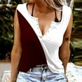 thumbnail image 1 of Women Plus Size Tank Tops Camisole Fashion Women Round-Neck Sleeveless Vest Strapless Printed Tops Tank Top Bodysuit for Women, 1 of 6