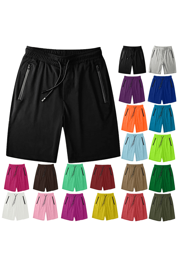 Summer Shorts for Women Ice Silk Fitness Running Stretch Yoga Pant Pocket Soft Women's Cotton Yoga Sweatpants