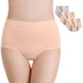 thumbnail image 1 of sovlvnd Deals Seamless Panties for Women Sexy 3pcs Women's Menstrual Leak Proof Menstrual Pants High Waist Waist Women's Physiological Pants Panties for Women Underwear for Women Panties, 1 of 5