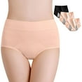 thumbnail image 1 of sovlvnd Deals Seamless Panties for Women Sexy 3pcs Women's Menstrual Leak Proof Menstrual Pants High Waist Waist Women's Physiological Pants Panties for Women Underwear for Women Panties, 1 of 3