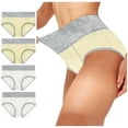 thumbnail image 1 of sovlvnd Clearance under 10 Women Color Patchwork Briefs Panties Underwear Knickers Bikini Underpants Womens Plus Size Panties, 1 of 9