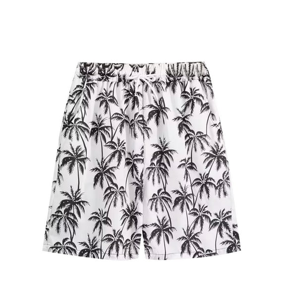 sovlvnd Mens Board Shorts Men Casual Button Zipper Solid Cargo Pants With Pocket Straight Button Zipper Shorts M, White