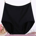 thumbnail image 1 of sovlvnd Panties for Women Women's Solid Plus Size Underwear High Waist Leak Proof Crotch Shorts Underwear Panties Underwear for Women Panties, 1 of 3