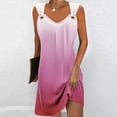 thumbnail image 1 of sovlvnd Womens Summer Dresses Geometric Printed Elegant Camisole Round Neck Dress Womens Tank Dresses Casual Summer Plus Size Summer Dresses, 1 of 5