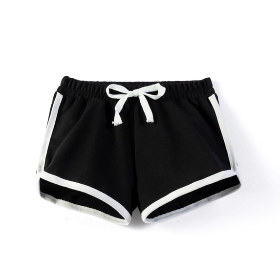 Children's Solid Color Girls' Shorts Sports Pants Casual Home Shorts