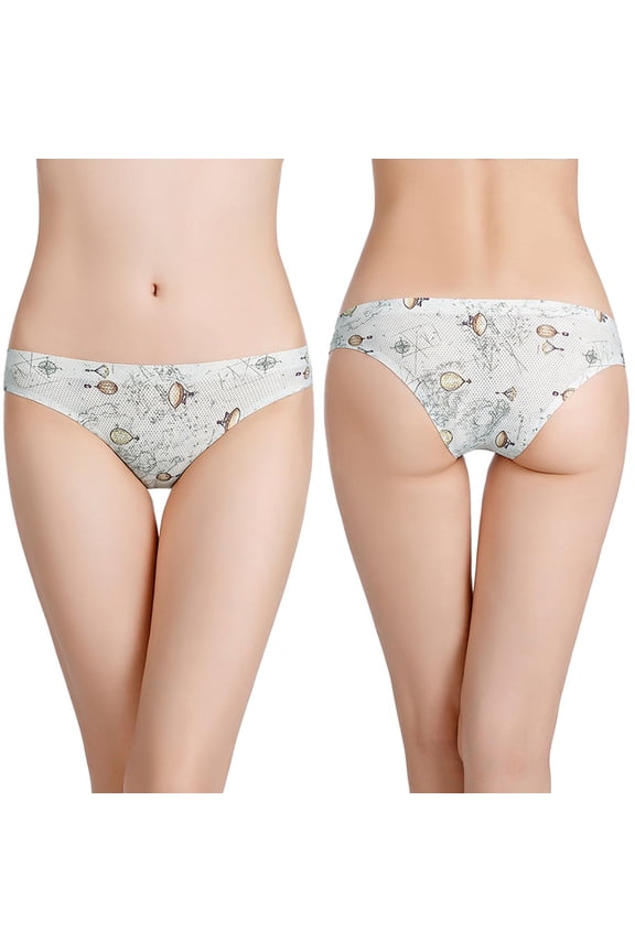 Seamless Panties for Women 1PC Sexy Seamless Thongs for Women No Show Thong Underwear Women Women's Shapewear Control Panties