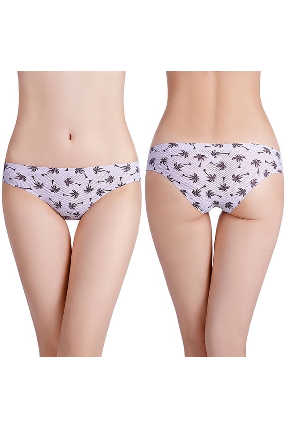 Seamless Panties for Women 1PC Sexy Seamless Thongs for Women No Show Thong Underwear Women Women's Shapewear Control Panties