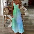 thumbnail image 1 of sovlvnd Sundresses for Women 2024 Trendy Womens Summer Casual Beach Sleeveless Suspenders Printing Dress Plus Size Summer Dresses, 1 of 4