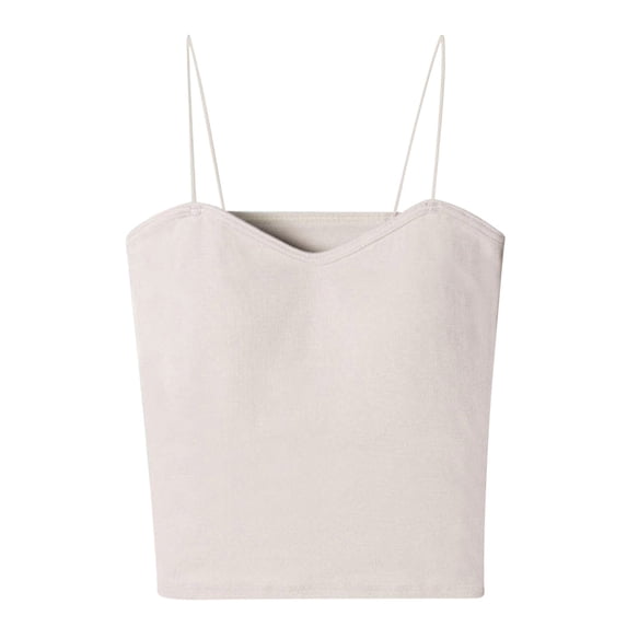 sovlvnd Tank Tops for Women U-shaped Back Camisole For Women's Summer Wear With Chest Pads Short Underwear For External Wear And A Top With A Top