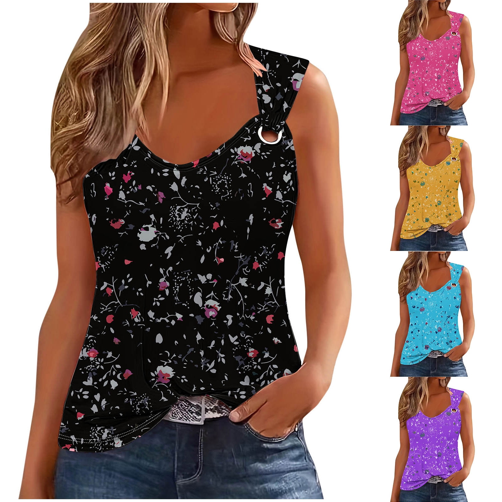 Sexy Geometric Print Square Neck Sleeveless Two Pieces Sexy Geometric Print Square Neck Sleeveless Two Pieces