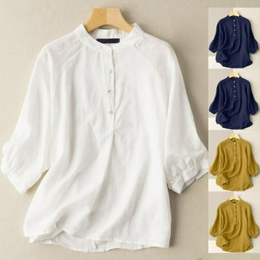 sovlvnd Womens Plus Size Solid Color Fashion Women Short Sleeve Comfortable Breathable V-Neck Blouses Tops Womens Summer Casual Tunic Short Sleeves Blouses Tops S-5XL