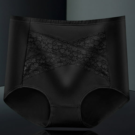 sovlvnd on Clearance Women's High Waist Abdominal And Hip Lifting Large Size Comfortable Cotton Women's Pants Underwear