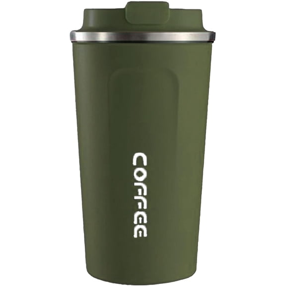 sovpo Coffee Thermos,Coffee Bottle,Smart Temperature Display Coffee Cup Portable 304 Stainless Steel Insulation Cup Simple Style Pure Color Generation 2nd(380ml-black)