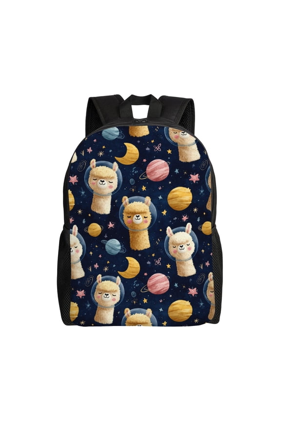 space adventure Backpack with 15 Inch Laptop Compartment,Water-Resistant Daypack, Large Capacity Backpack with Adjustable Breathable Shoulder Straps for Daily Use Travel Gym