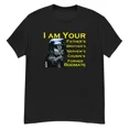 thumbnail image 1 of spaceballs tshirt- dark helmt 80s tee, 1 of 2