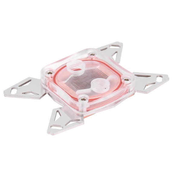 <span Style="background:red"></span> AM4 CPU Cooler Block, 12.9mm Connector, Enhanced Heat Dissipation G1/4" Thread