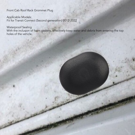 <span Style="background:red"></span> Connect Roof Carrier Plug Cover , Protects Rack Access Points, 2 Piece Set